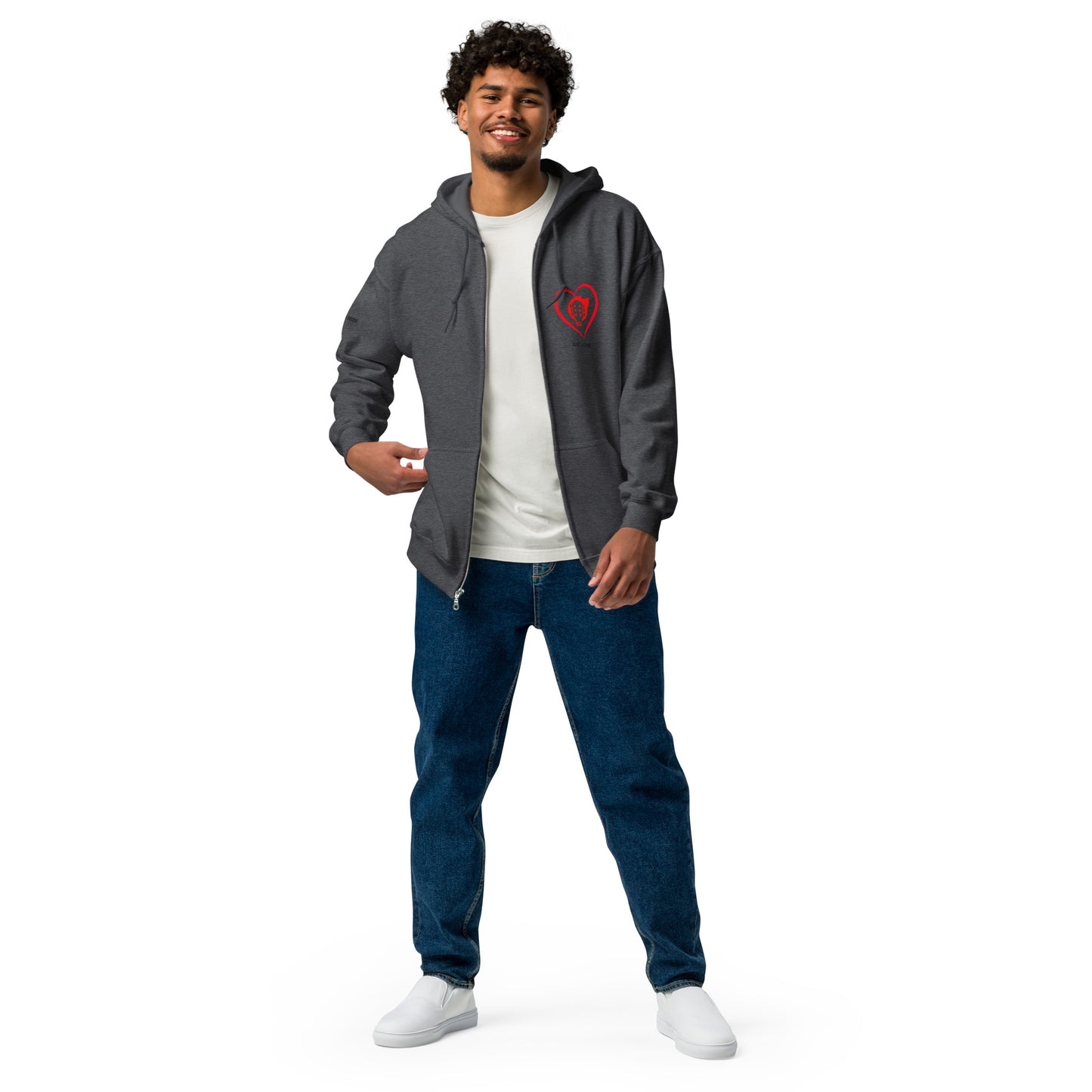 Just Love Unisex heavy blend zip hoodie