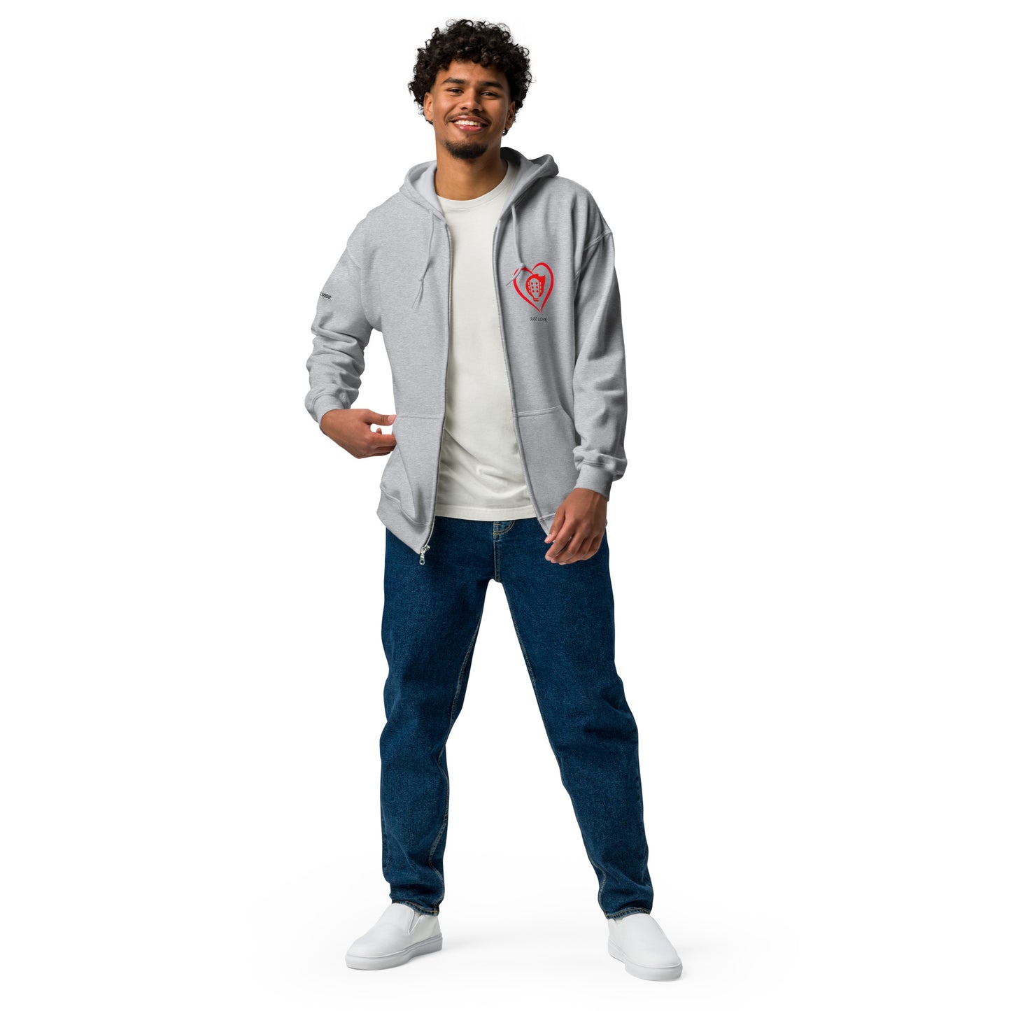 Just Love Unisex heavy blend zip hoodie