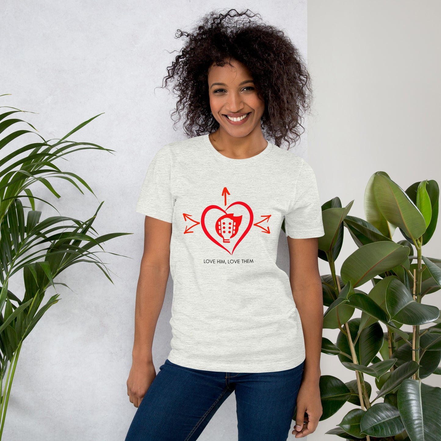 Love Him, Love Them Unisex t-shirt