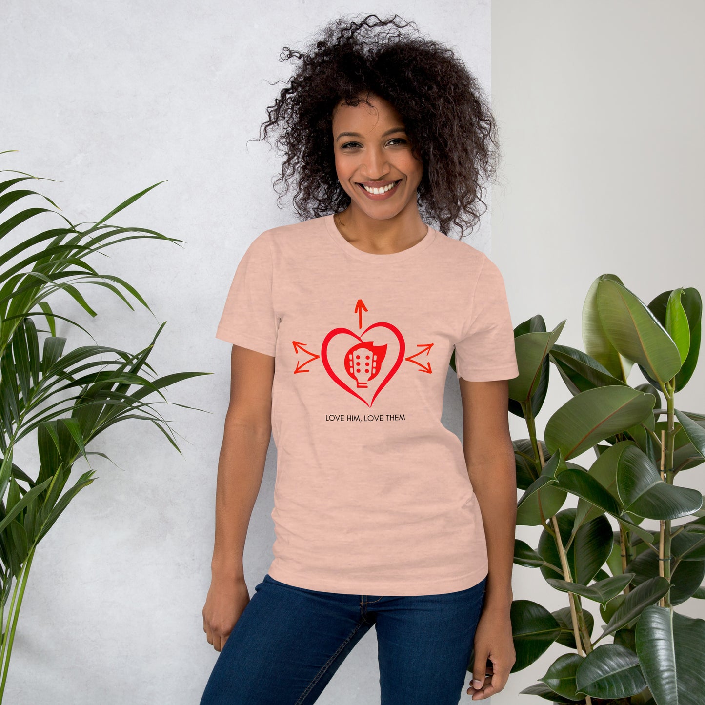 Love Him, Love Them Unisex t-shirt