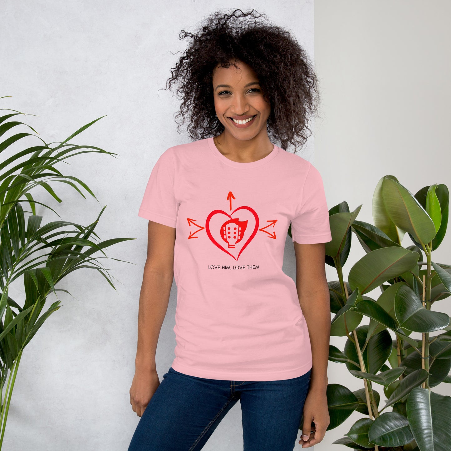 Love Him, Love Them Unisex t-shirt