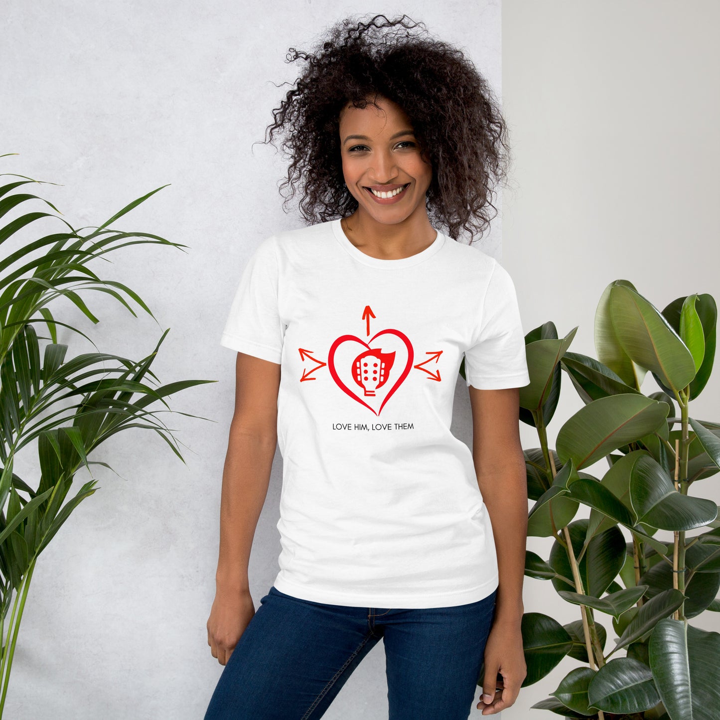 Love Him, Love Them Unisex t-shirt